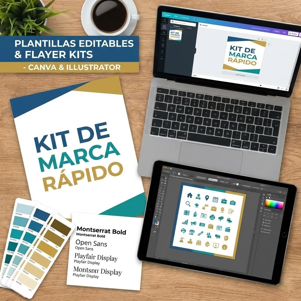 Plantillas editables para redes sociales