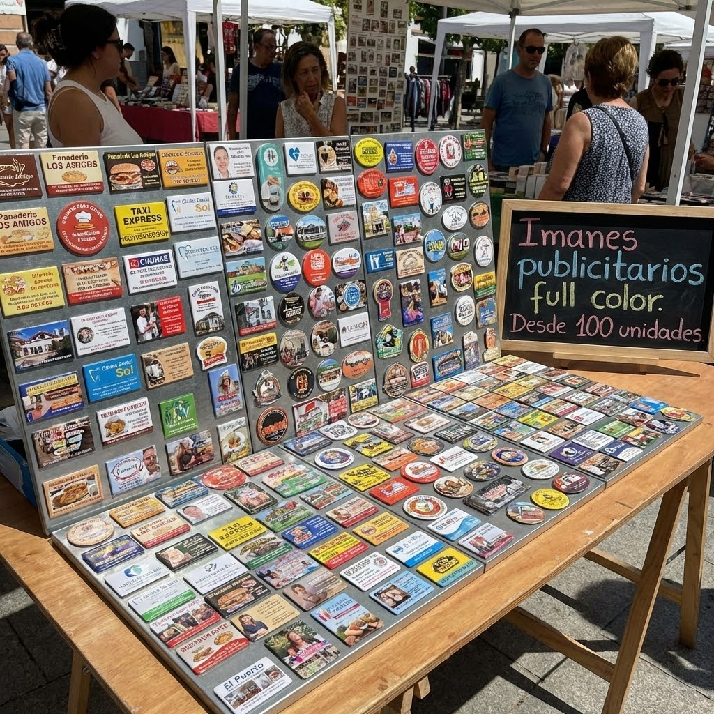 Imanes publicitarios personalizados